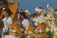 Ceremony on the beach near Sanur
