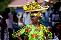 Akwasidae Festival in Kumasi - bananenverkoopster