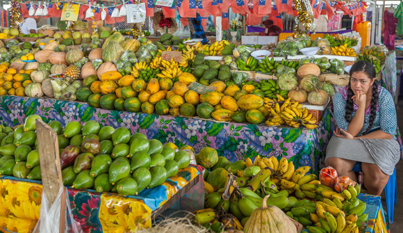 Apia - Food market